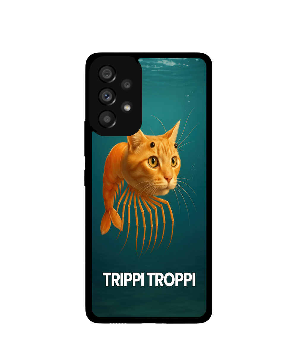 Case / Etui / Pokrowiec / Obudowa na telefon. Wzór: Samsung Galaxy A53 5G – SZKLANE