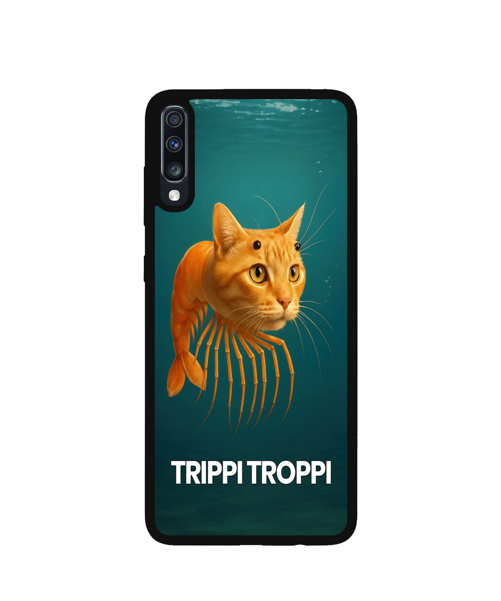 Case / Etui / Pokrowiec / Obudowa na telefon. Wzór: Samsung Galaxy A70/A70s – SZKLANE