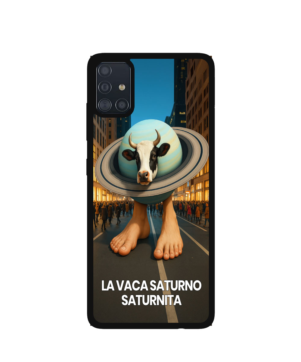 Case / Etui / Pokrowiec / Obudowa na telefon. Wzór: Samsung Galaxy A51 – SZKLANE