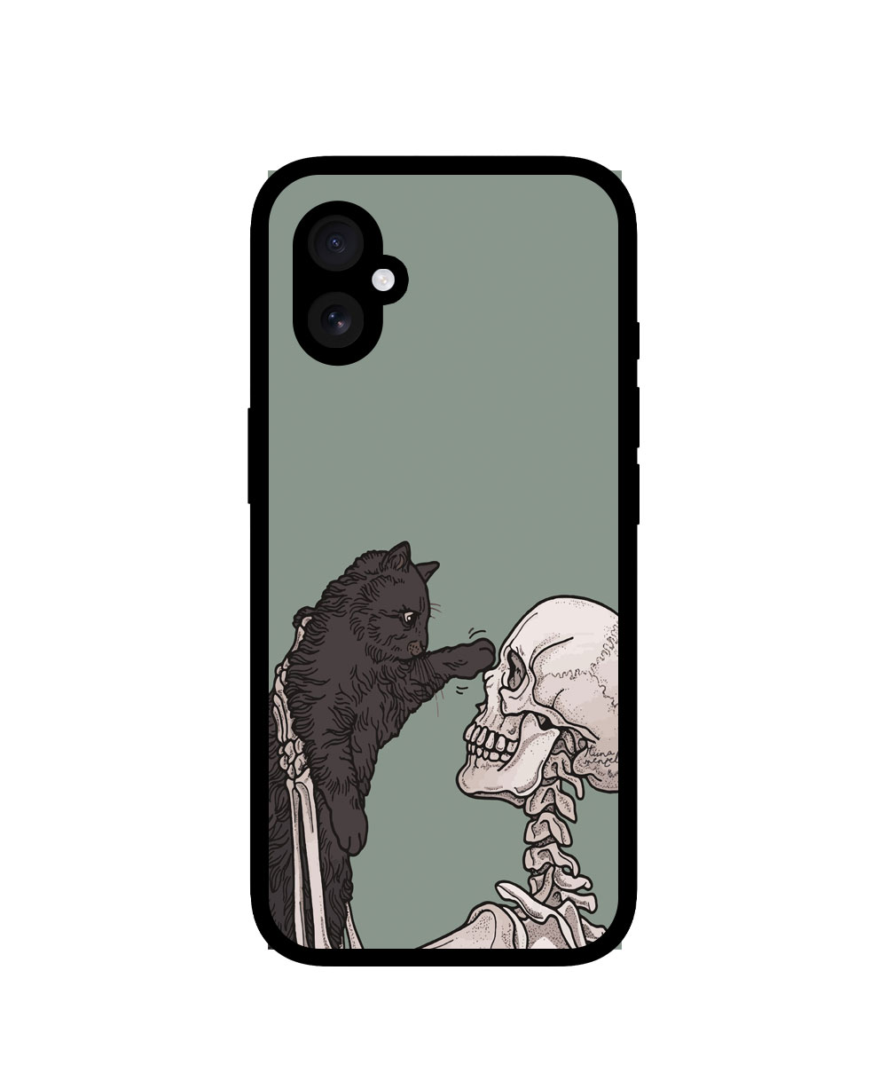 Skeleton Fun With Cat