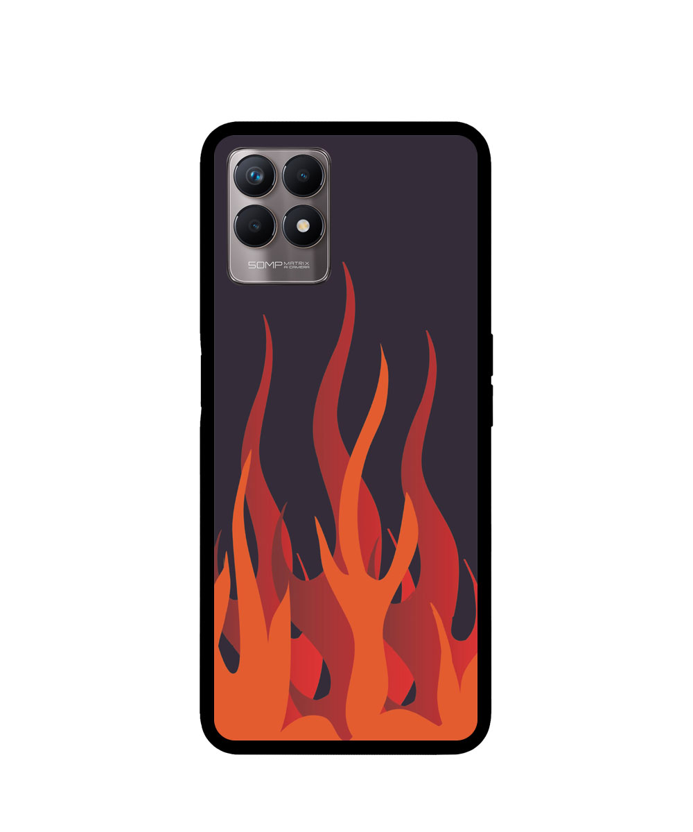 Cartoon Red Flames