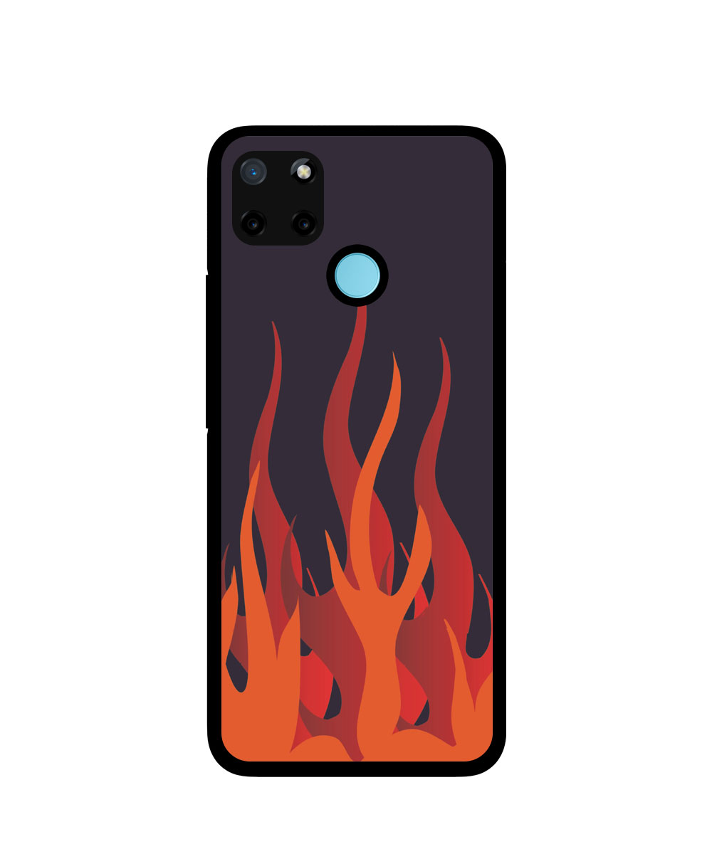 Cartoon Red Flames