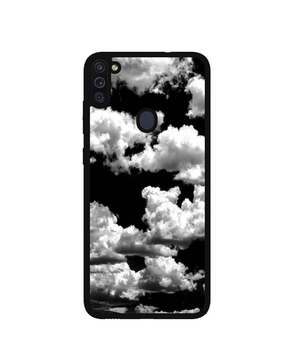 Case / Etui / Pokrowiec / Obudowa na telefon. Wzór: Samsung Galaxy M11 – SZKLANE
