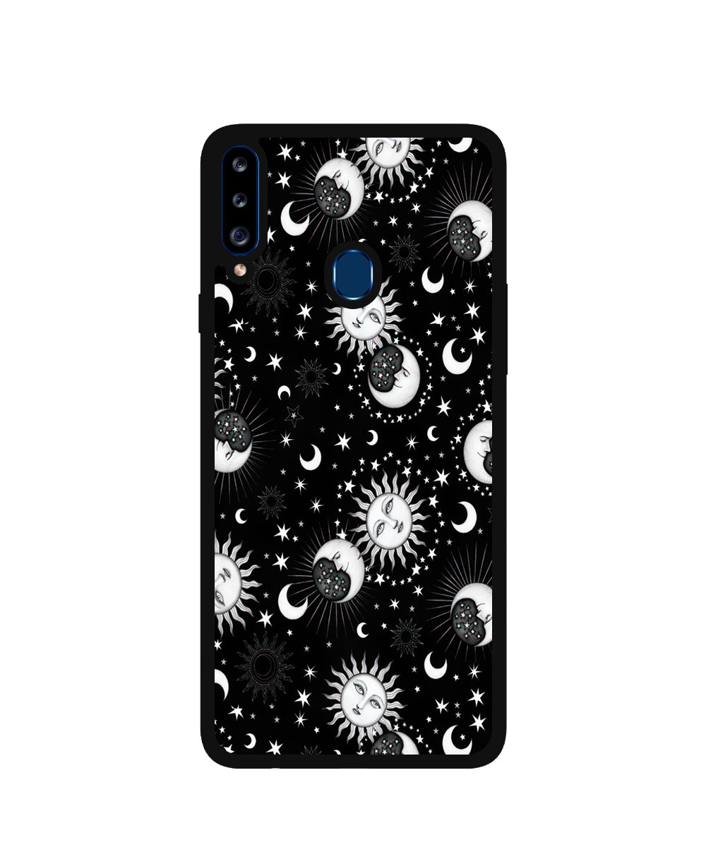 Case / Etui / Pokrowiec / Obudowa na telefon. Wzór: Samsung Galaxy A20s – SZKLANE