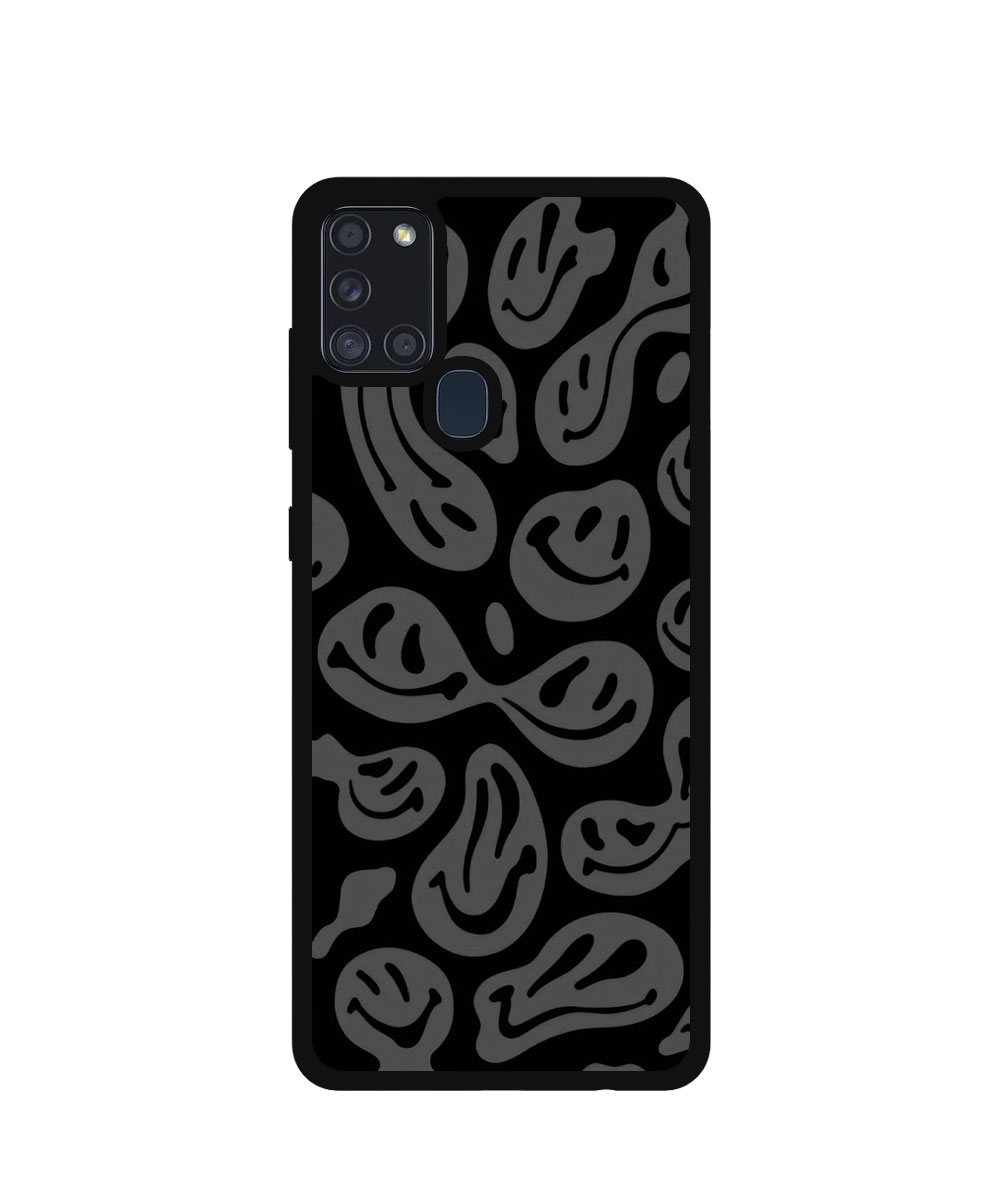 Case / Etui / Pokrowiec / Obudowa na telefon. Wzór: Samsung Galaxy A21s - SZKLANE