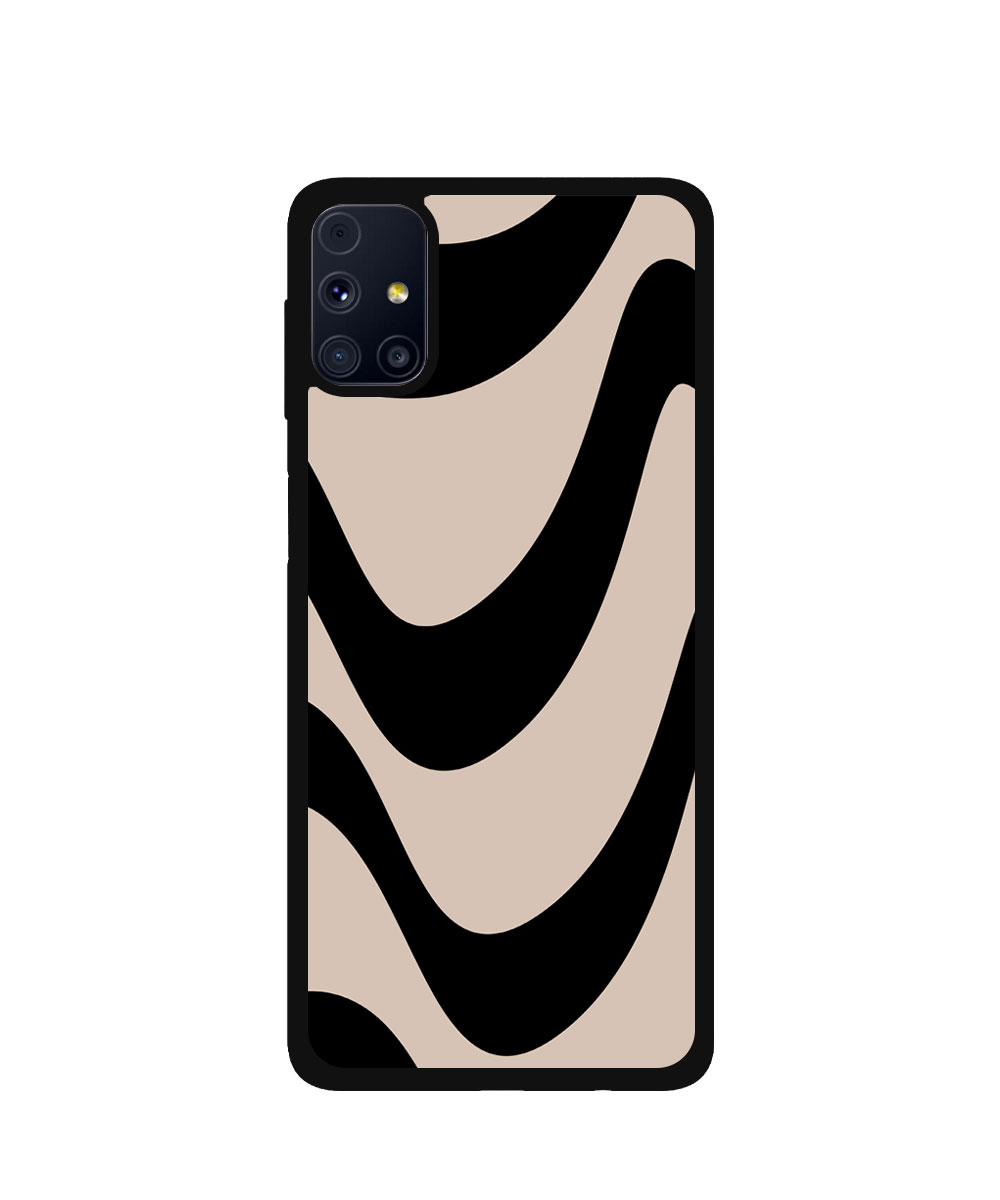 Case / Etui / Pokrowiec / Obudowa na telefon. Wzór: Samsung Galaxy M51 – SZKLANE